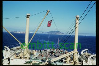Slide,  Aboard The P&o - Orient Lines Ocean Liner Ss Orsova In 1960,  G