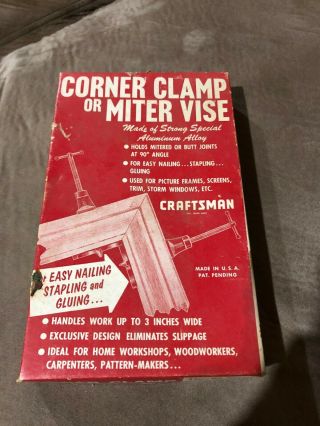 Craftsman Vintage Corner Clamp Or Miter Vise