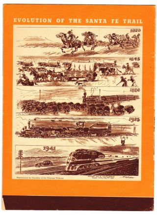 Railroad,  Furnished Through the Courtesy of Santa Fe System Lines: 1941 booklet 3