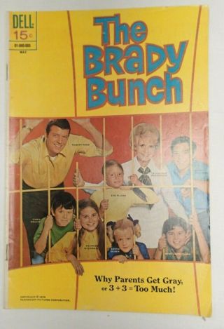 The Brady Bunch 2 Vintage Dell Comic Book 1970