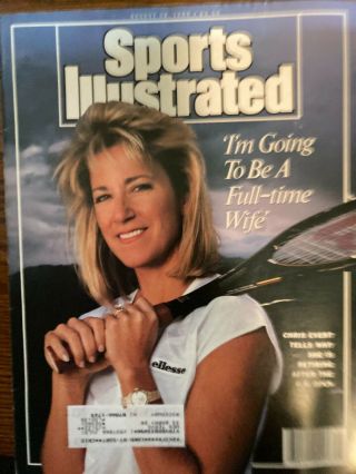 Sports Illustrated August 28,  1989 - Chris Evert