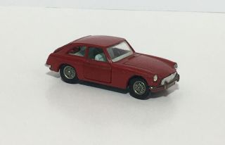 Corgi Toys Mg Diecast Toy Car Mgb Gt No 998217 Great Britain Vtg Red 1:43 Scale