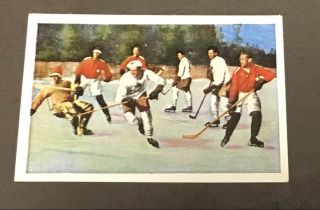 Rare Vintage 1928 Tobacco Hockey Card Team Canada Olympic Gold Medal Toronto U.