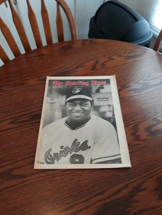 April 19,  1969 - The Sporting News - Don Buford Of The Baltimore Orioles
