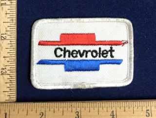 Vintage Chevrolet Auto Sales Dealer Service Uniform Patch