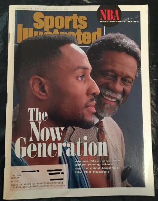 Sports Illustrated - November 8,  1993 - 1993 - 1994 Nba Preview Bill Russell