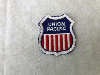 Vintage Union Pacific Railroad Sew On Patch