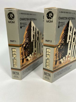 Betamax Beta Video Tape Ben Hur Vintage 2