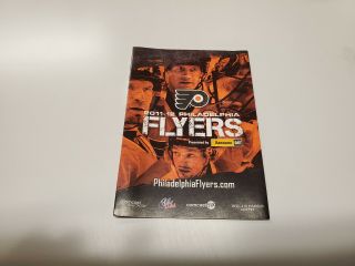 Rs20 Philadelphia Flyers 2011/12 Nhl Hockey Pocket Schedule - Bud Light (players