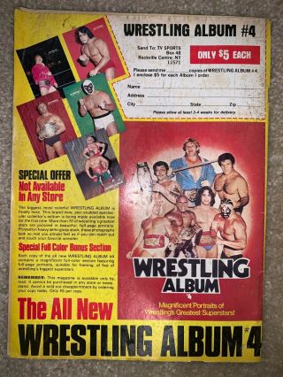 Pro Wrestling Illustrated March 1982 Ric Flair / Andre the Giant WWF / WCW/ NWA 2