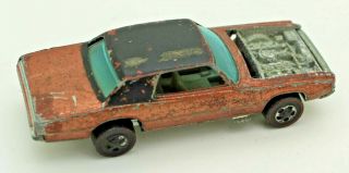 Vintage Hot Wheels Redline 60s 70s Toy Car Parts Repair Custom T - Bird Copper