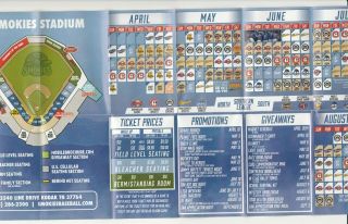 2017 Tennessee Smokies Baseball Schedule Chicago Cubs Wilson Contreras Rookie 3