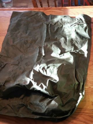 2 Us Military Army Waterproof Laundry Clothing Bags,  Large 24 X 32 " Vintage