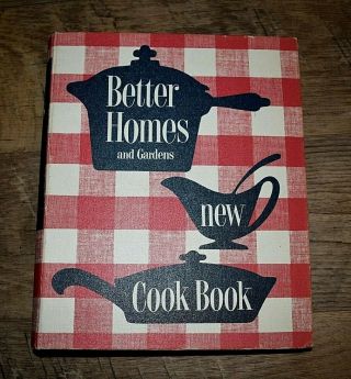 Vintage Better Homes And Gardens Cookbook 1953 1st Edition 9th Printing
