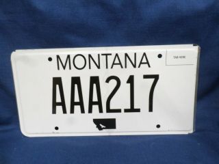 Eagle Mount Of Bozeman Montana License Plate