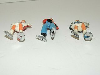 Vintage Manoil Barclay Winter Sports Lead Toy Figures all Skaters 3