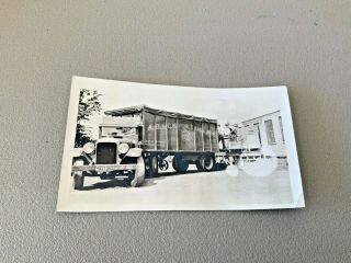 Vintage Tractor - Trailer Photograph A B & C Motor Trans Co.  Inc