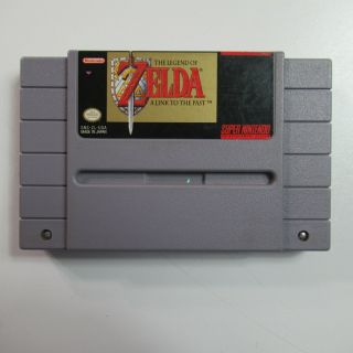 Vintage The Legend Of Zelda Link To The Past Nintendo Video Game Cartridge