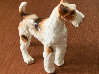 Vintage Lefton Wire Hair Fox Terrier Dog - Japan - - Sticker