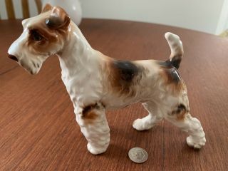 Vintage Lefton Wire Hair Fox Terrier Dog - Japan - - Sticker 2