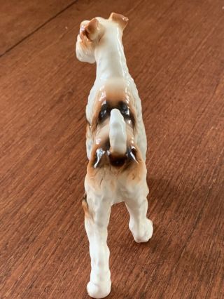 Vintage Lefton Wire Hair Fox Terrier Dog - Japan - - Sticker 3