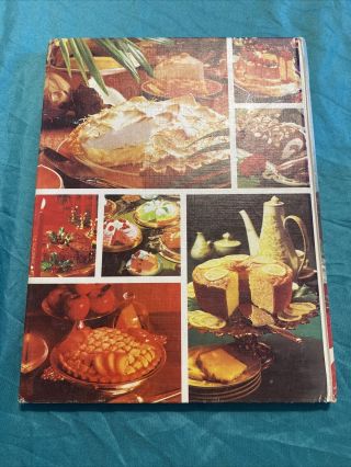 VINTAGE Better Homes & Gardens Pies and Cakes 1966 Hardcover Cookbook 3
