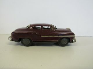 Vintage Tin Litho Sedan Friction Car Wipers