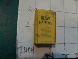 Orig Vintage Paper Box,  Mini Product,  Old; German - - Maizena Duryea 
