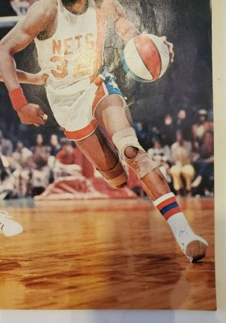 Sports Illustrated,  May 17,  1976 Julius Erving Dr.  J York Nets ABA playoffs 3