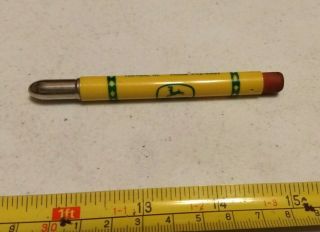 Vtg John Deere Holland D & W Implement Harvard Il Advertising Bullet Pencil