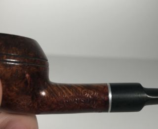 Vintage Unsmoked VTG SMALL JUNIOR SPORTSMAN TOBACCO PIPE About 4 1/2 