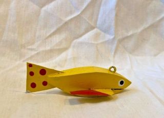 Virgil Prestby Minnesota Folk Art Mini Fish Decoy