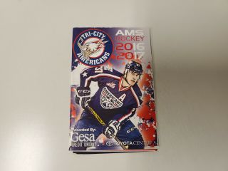 Rs20 Tri - City Americans 2016/17 Minor Hockey Pocket Schedule - Red Lion Hotels