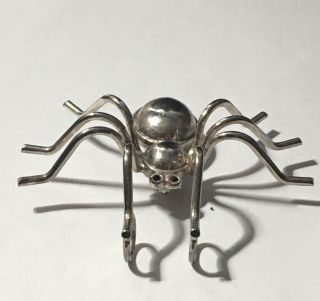 Vintage Signed Spider Pin/brooch/pendant