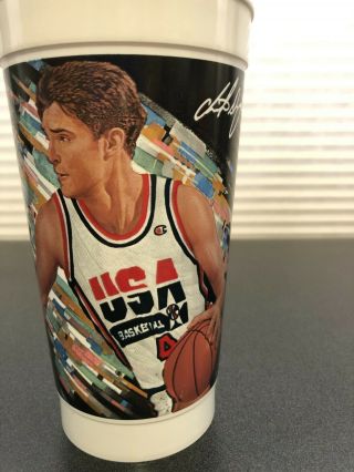 Vintage Christian Laettner Usa Basketball Mcdonald’s Drink Cup 7 Of 10