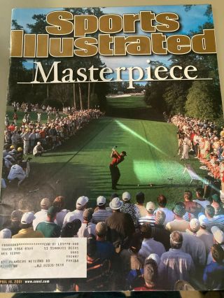 Sports Illustrated April 16,  2001 - Tiger Woods