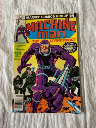 Vintage - Marvel Comics Group - Machine Man - Vol.  1,  No.  1 - April 1978