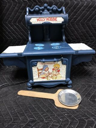 Vtg Holly Hobbie Electric Toy Stove/oven Coleco American Greetings Range Cook