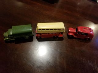 3 Vintage Dinky Toy Cars Made In England