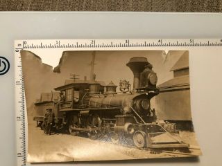 Vintage Photo Prince Edward Island Railroad Pei Loco Starbuck ?