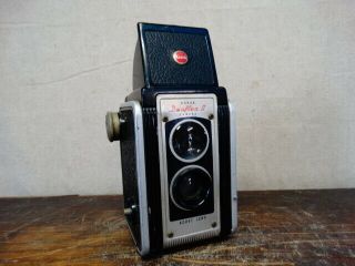 Vintage Antique Kodak Duaflex Ii Camera With Kodet Lens