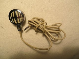 Vintage Clip - On Microphone For Tape Recorder Made In Japan