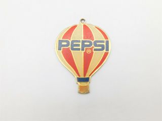Vintage Pepsi Hot Air Balloon Festival Pin Pendant For Necklace Rare