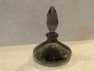 Vintage Perfume Bottle/jizerski Sklo - Czech Republic/hand Made