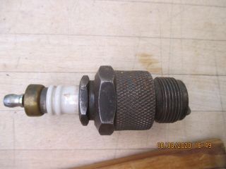 Vintage Champion 4 Spark Plug Made In Usa