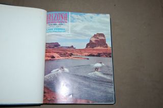 Vintage Arizona Highways Magazines 1964 Hardcover Bound Volumes 2