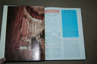 Vintage Arizona Highways Magazines 1964 Hardcover Bound Volumes 3