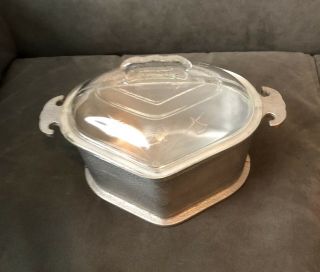 Vintage Guardian Service Ware Aluminum Cookware Trio Single Pot & Glass Lid