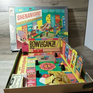 Shenanigans Board Game Vintage 1964 Milton Bradley Usa 4480 Complete