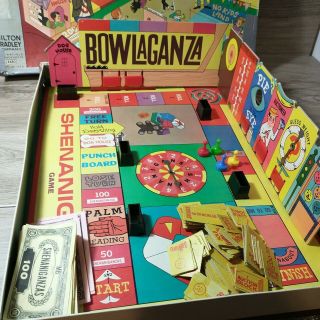Shenanigans Board Game Vintage 1964 Milton Bradley USA 4480 COMPLETE 2